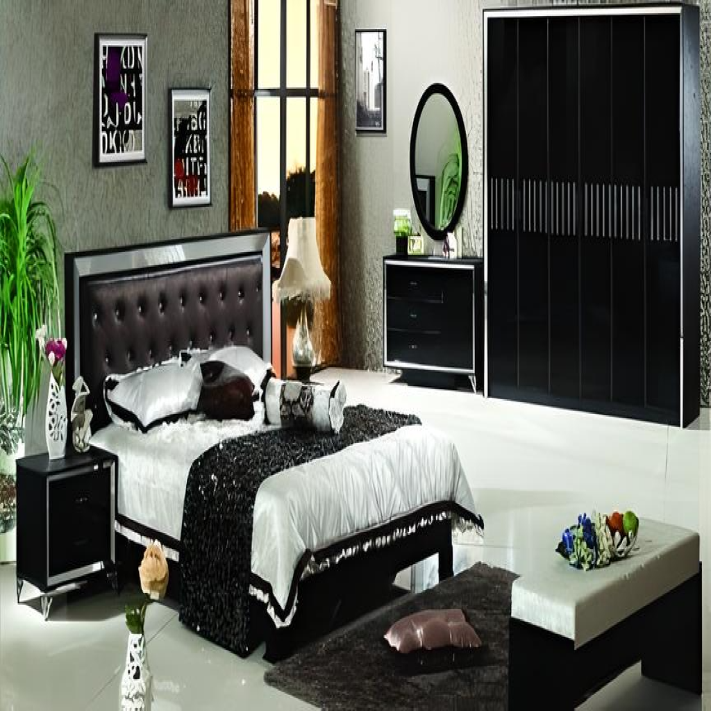 Bed Room Set RS-1410 6Pcs/Set